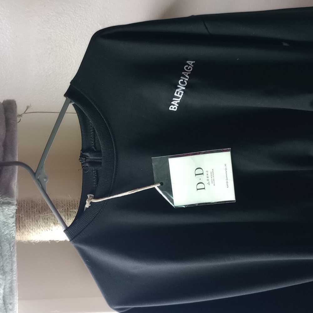 Black Balenciaga Knit Dress
